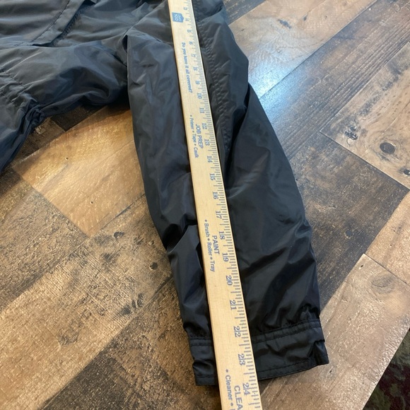 Arizona Jeans Co Womens Black Jacket Faux Fur Hood Rain Slick Jrs Plus 3X - Picture 11 of 16